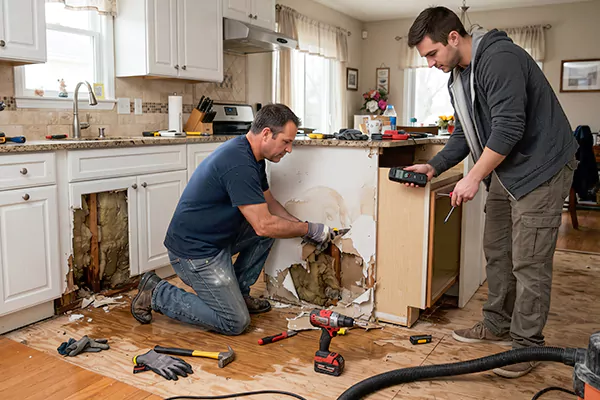 Kitchen Water Damage Repair La Quinta