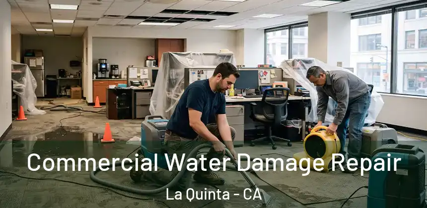  Commercial Water Damage Repair La Quinta - CA