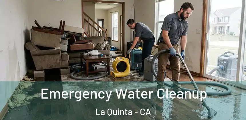  Emergency Water Cleanup La Quinta - CA