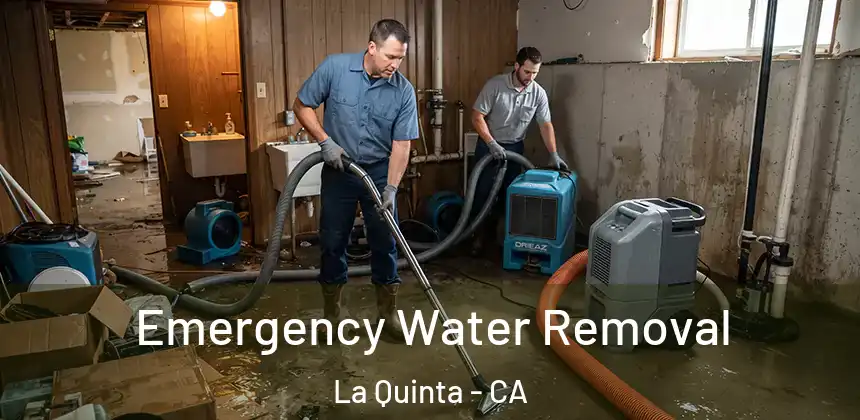  Emergency Water Removal La Quinta - CA