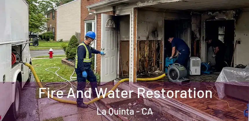  Fire And Water Restoration La Quinta - CA