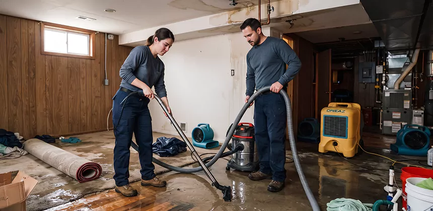 Frozen Pipe Burst Cleanup in La Quinta