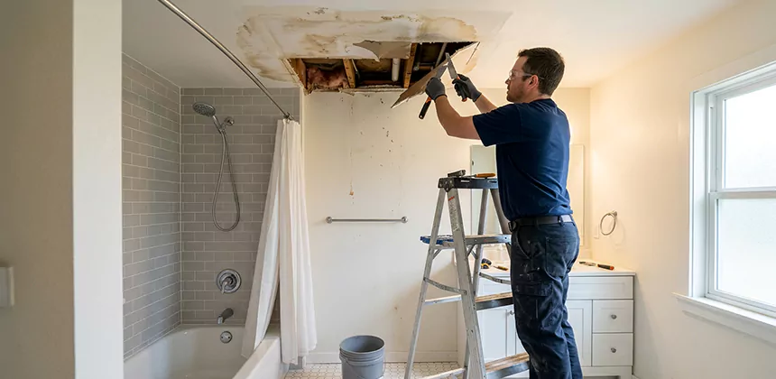 Bathroom Leak Ceiling Repair in La Quinta