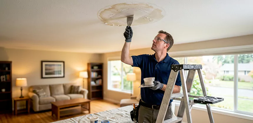 Ceiling Water Stain Repair in La Quinta