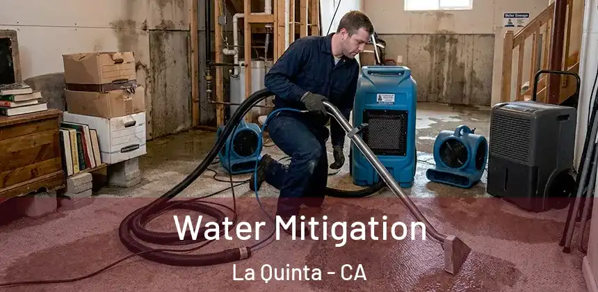  Water Mitigation La Quinta - CA